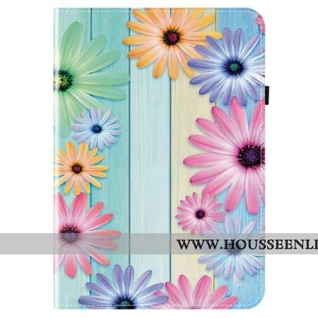 Étui Samsung Galaxy Tab S10 FE Plus Tournesols Colorés