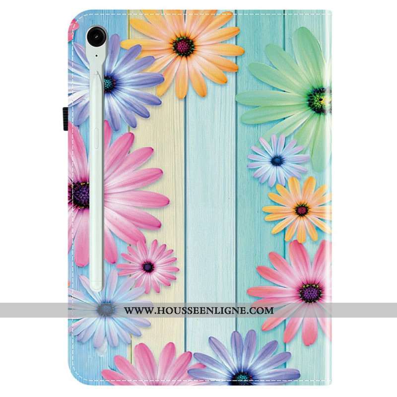 Étui Samsung Galaxy Tab S10 FE Plus Tournesols Colorés