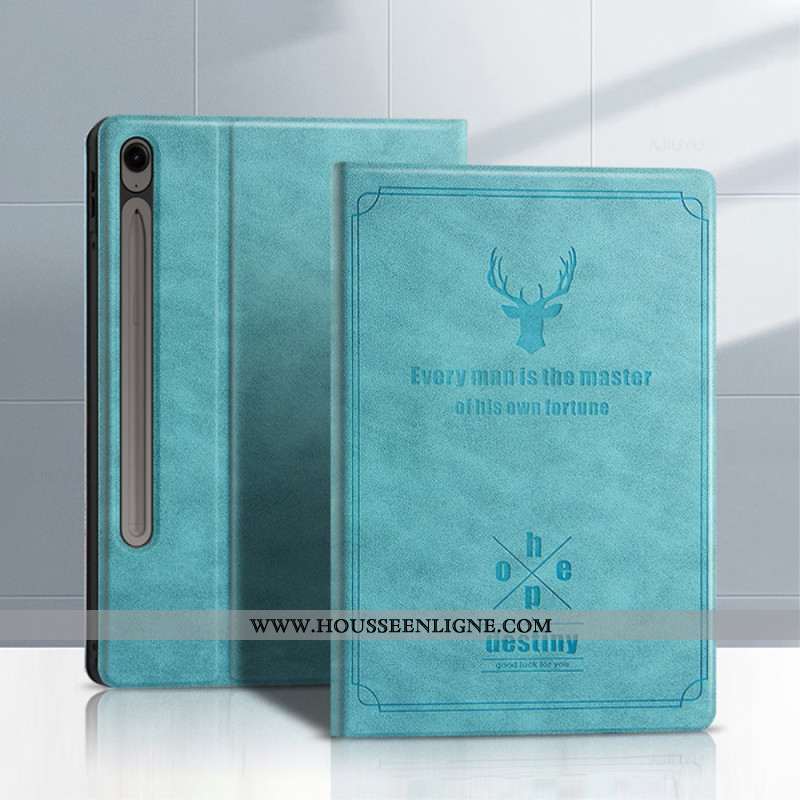 Étui Samsung Galaxy Tab S10 FE / S9 FE Cerf
