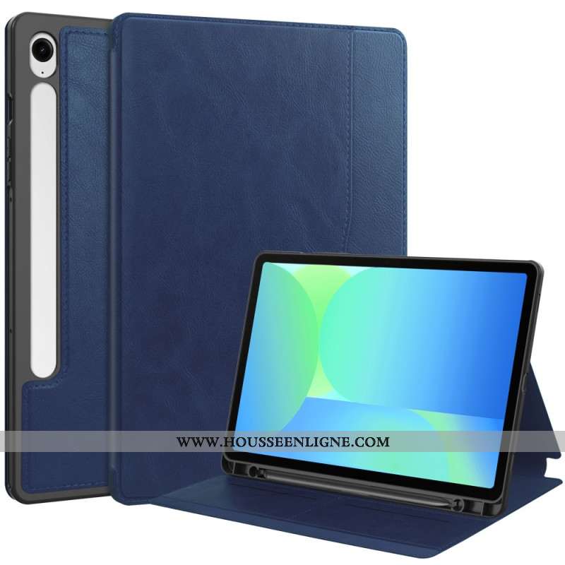 Étui Samsung Galaxy Tab S10 FE / S9 FE Effet Cuir
