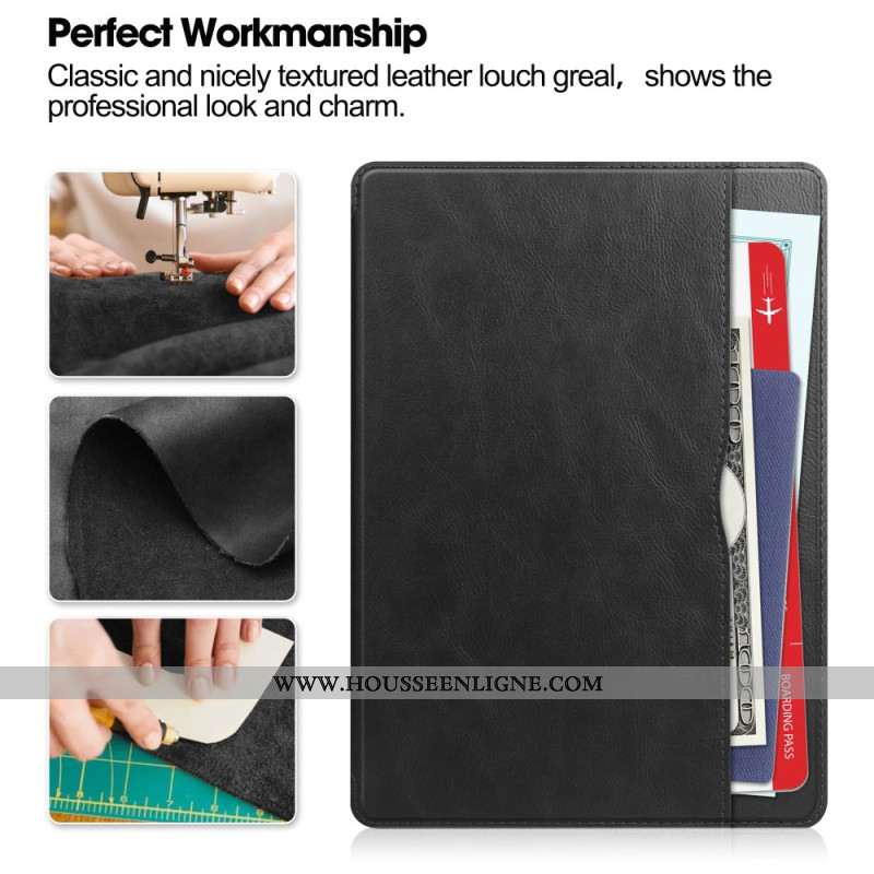 Étui Samsung Galaxy Tab S10 FE / S9 FE Effet Cuir