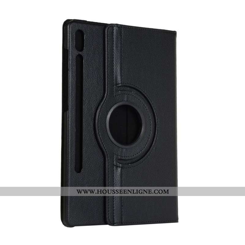 Étui Samsung Galaxy Tab S10 FE / S9 FE / S9 / S8 Rotatif avec Bande Élastique