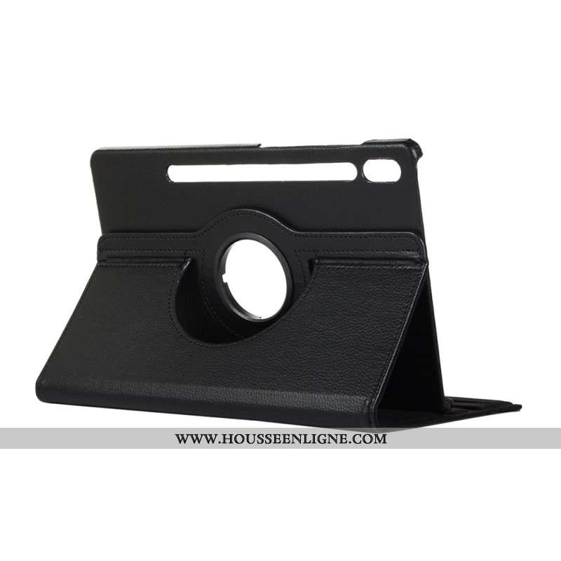 Étui Samsung Galaxy Tab S10 FE / S9 FE / S9 / S8 Rotatif avec Bande Élastique