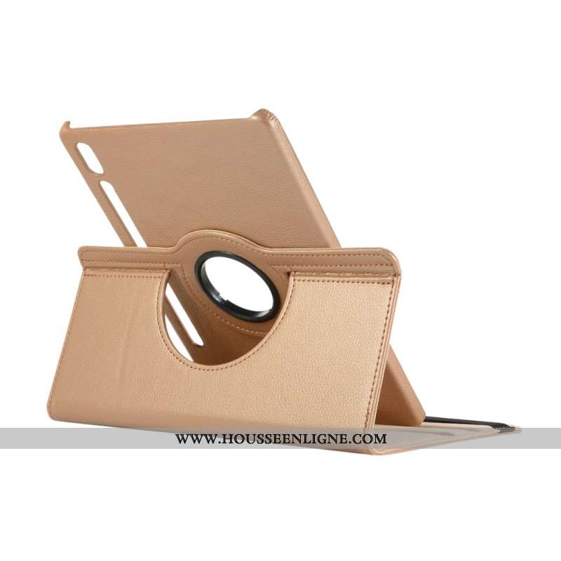 Étui Samsung Galaxy Tab S10 FE / S9 FE / S9 / S8 Rotatif avec Bande Élastique