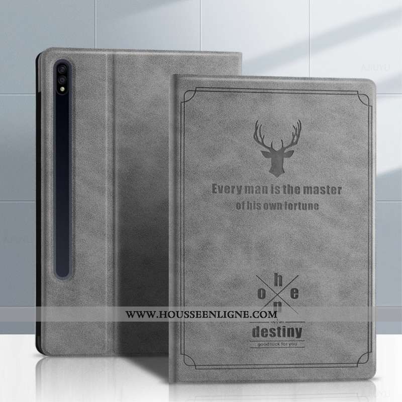 Étui Samsung Galaxy Tab S10 FE / S9 FE / S9 / S8 / S7 Cerf