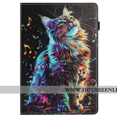 Étui Samsung Galaxy Tab S10 FE / S9 / S9 FE Chat Musical