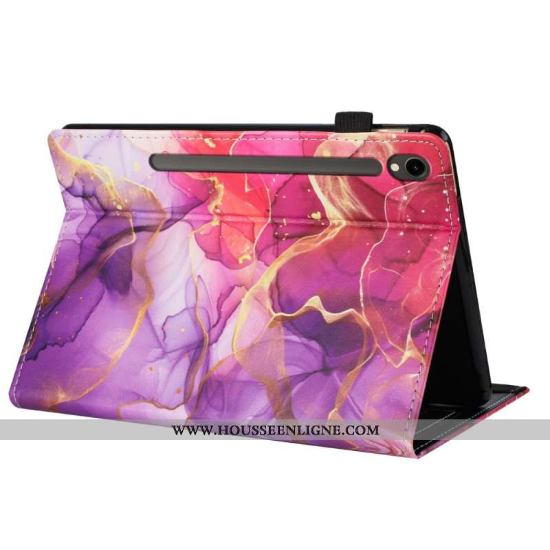 Étui Samsung Galaxy Tab S10 FE / S9 / S9 FE Esprit Marbre