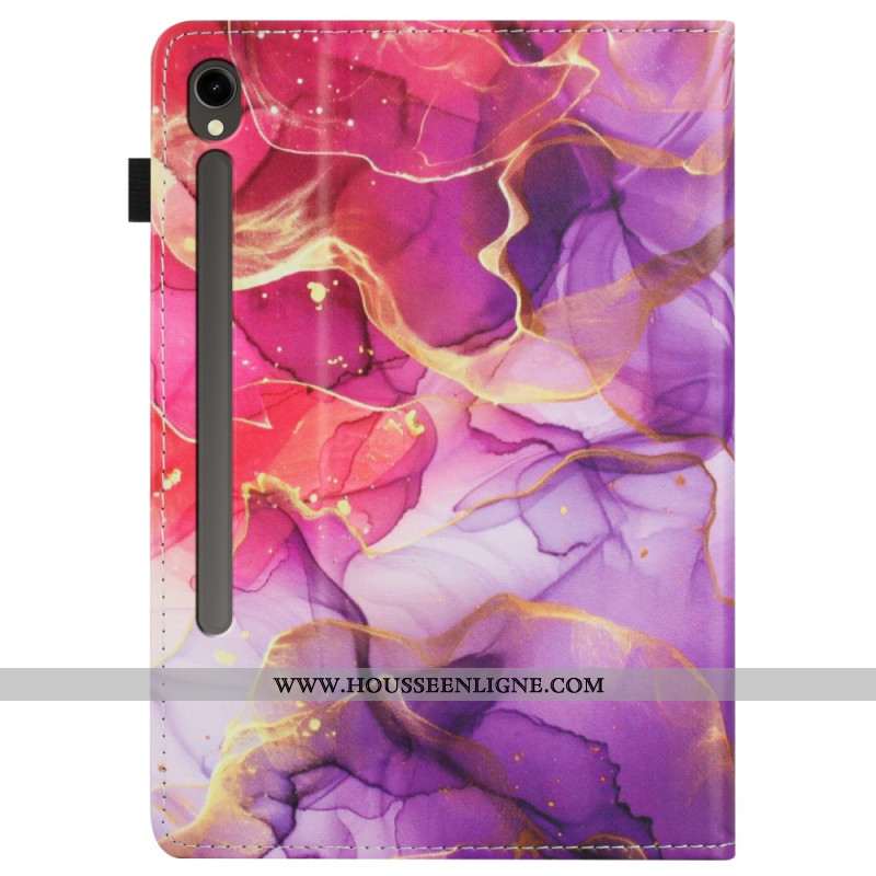 Étui Samsung Galaxy Tab S10 FE / S9 / S9 FE Esprit Marbre