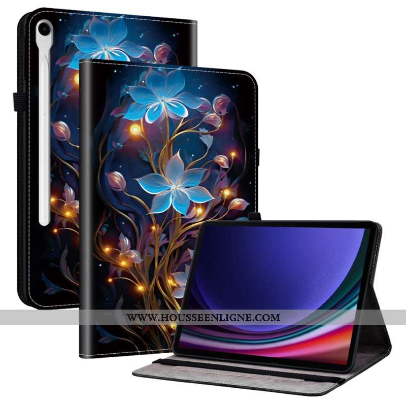 Étui Samsung Galaxy Tab S10 FE / S9 / S9 FE Motif Floral