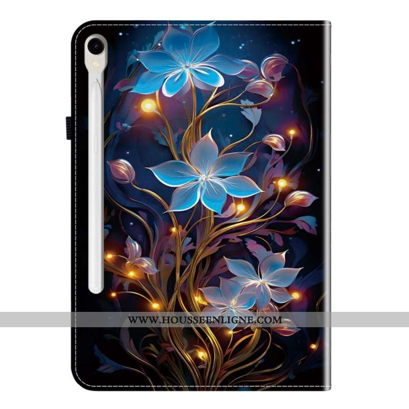 Étui Samsung Galaxy Tab S10 FE / S9 / S9 FE Motif Floral