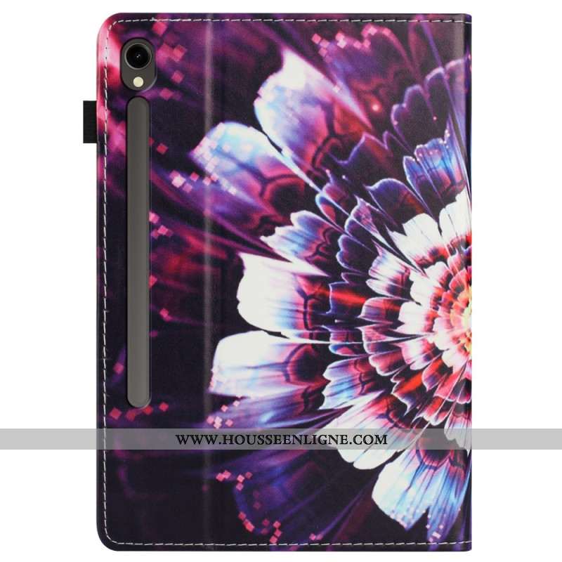 Étui Samsung Galaxy Tab S10 FE / S9 / S9 FE Motif Floral