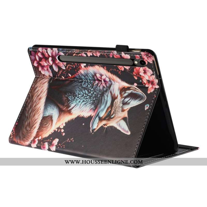 Étui Samsung Galaxy Tab S10 FE / S9 / S9 FE Motif Renard