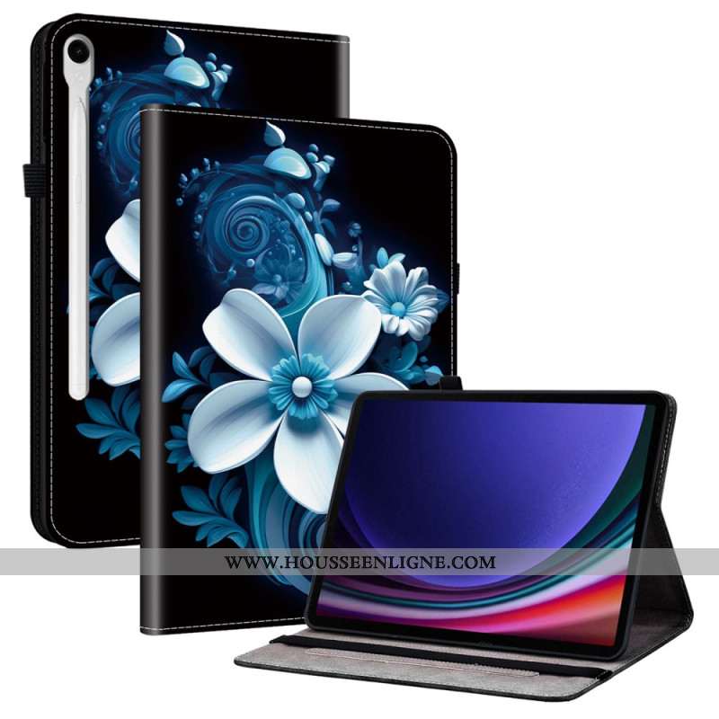 Étui Samsung Galaxy Tab S10 FE / S9 / S9 FE Orchidée Noire