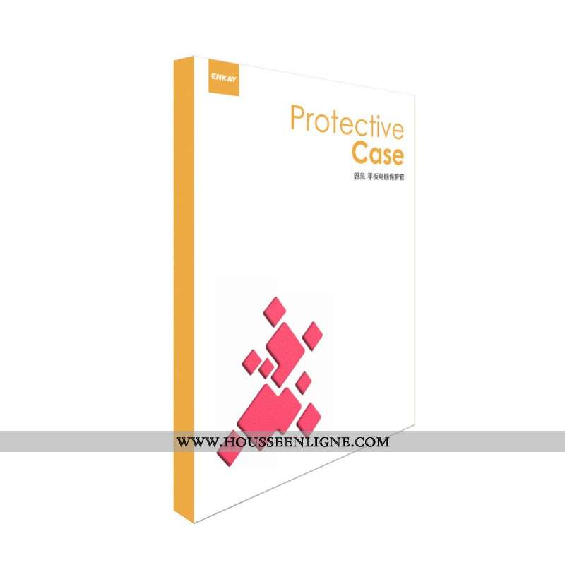 Étui Samsung Galaxy Tab S10 Plus / S9 FE Plus / S9 Plus Design Rotatif Intégré à 360 Degrés ENKAY