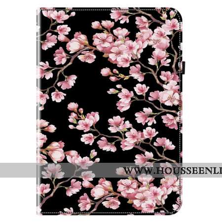 Étui Samsung Galaxy Tab S10 Plus / S9 FE Plus / S9 Plus Fleurettes