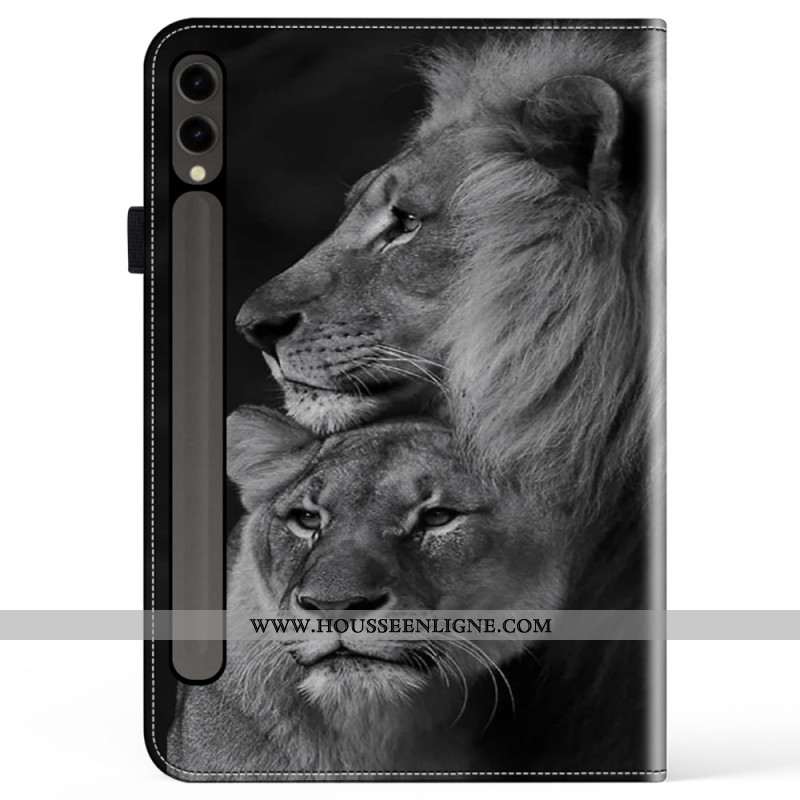 Étui Samsung Galaxy Tab S10 Plus / S9 FE Plus / S9 Plus Lions