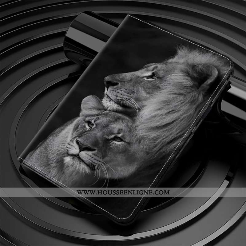 Étui Samsung Galaxy Tab S10 Plus / S9 FE Plus / S9 Plus Lions