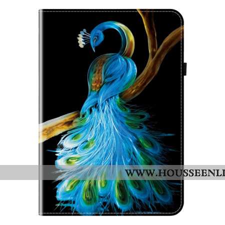 Étui Samsung Galaxy Tab S10 Plus / S9 FE Plus / S9 Plus Motif Paon