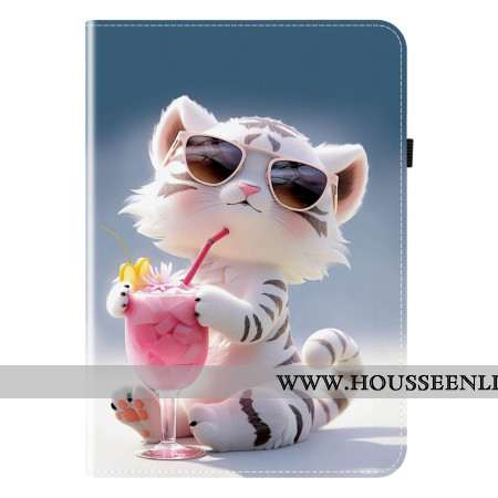 Étui Samsung Galaxy Tab S10 Plus / S9 FE Plus / S9 Plus Motif Tigre