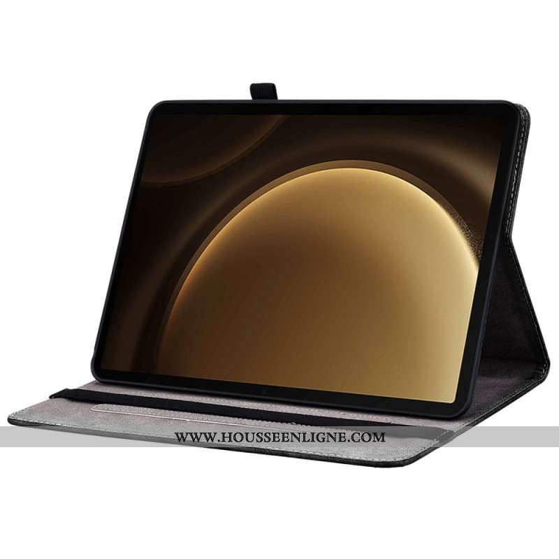 Étui Samsung Galaxy Tab S10 Plus / S9 FE Plus / S9 Plus Rose Noire