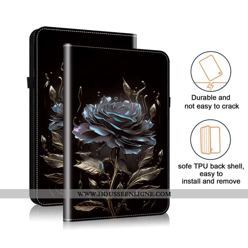 Étui Samsung Galaxy Tab S10 Plus / S9 FE Plus / S9 Plus Rose Noire