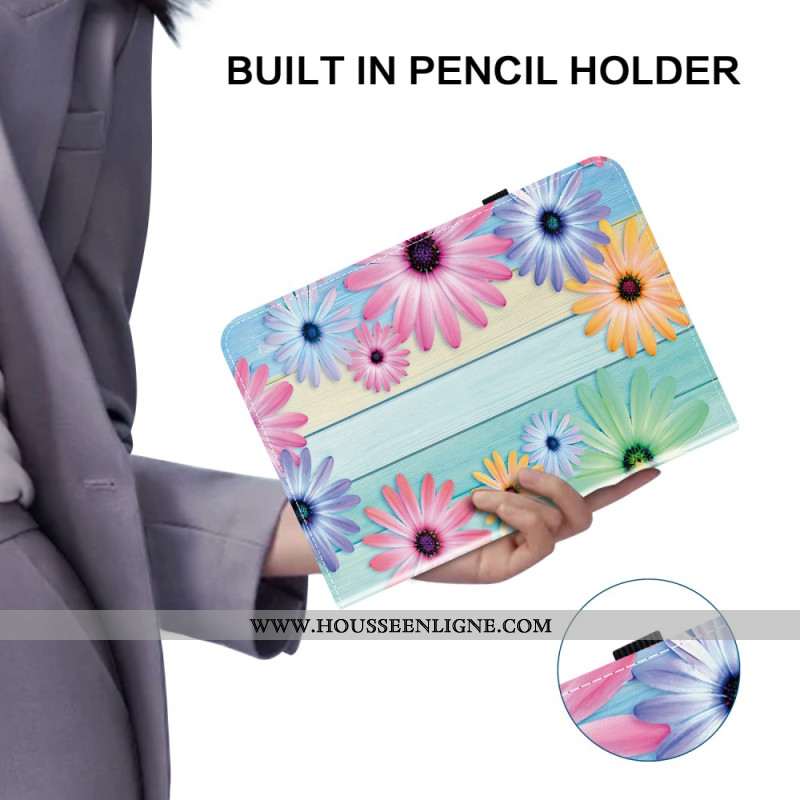 Étui Samsung Galaxy Tab S10 Plus / S9 FE Plus / S9 Plus Tournesols