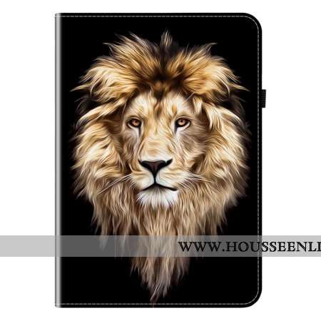 Étui Samsung Galaxy Tab S10 Plus / S9 FE Plus / S9 PlusTête de Lion