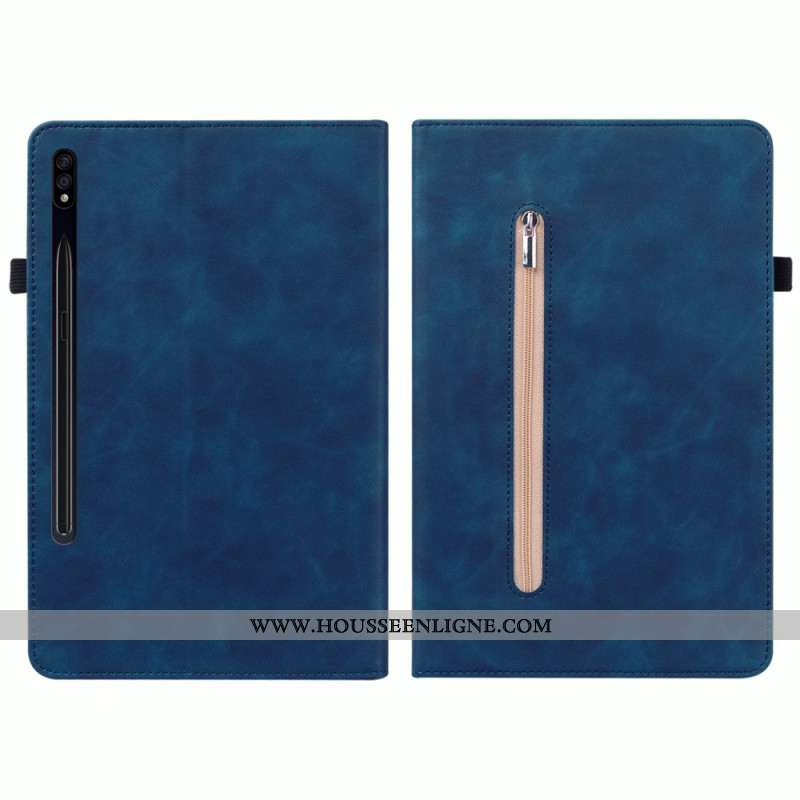 Étui Samsung Galaxy Tab S10 Plus / S9 Plus Pochette à Fermeture Éclair