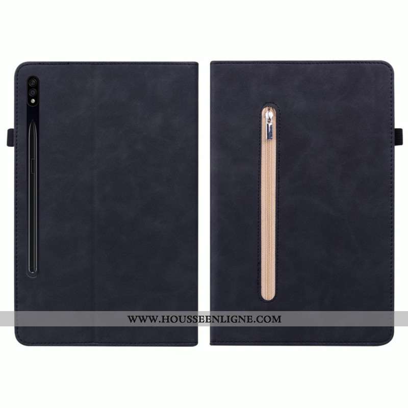 Étui Samsung Galaxy Tab S10 Plus / S9 Plus Pochette à Fermeture Éclair