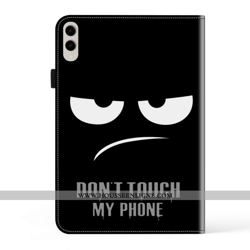 Étui Samsung Galaxy Tab S10 Plus / S9 Plus / S9 FE Plus Don't Touch Me