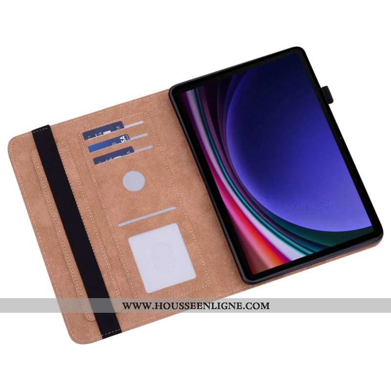 Étui Samsung Galaxy Tab S10 Plus / S9 Plus / S9 FE Plus Lignes
