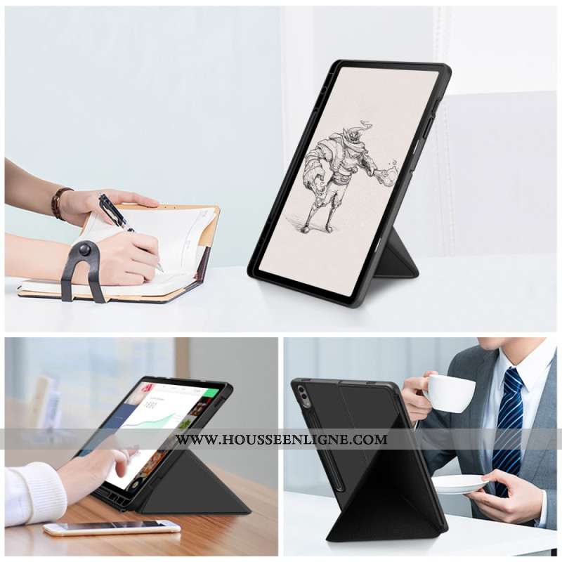 Étui Samsung Galaxy Tab S10 Plus et S9 Plus Support Origami