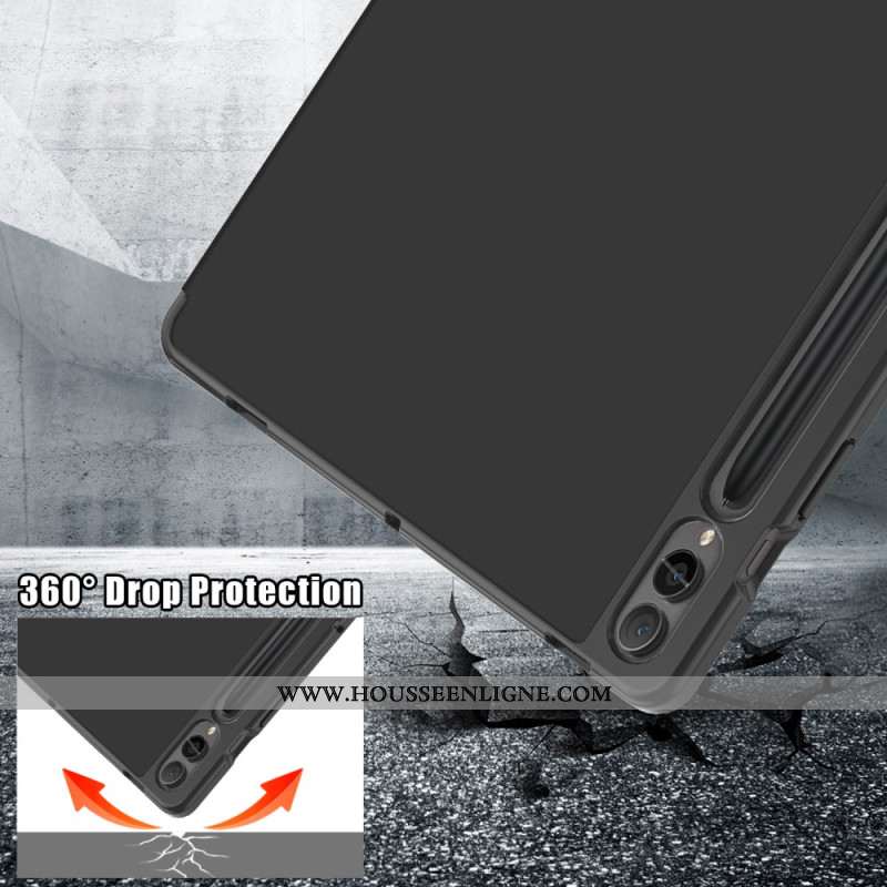 Étui Samsung Galaxy Tab S10 Plus et S9 Plus Support Origami