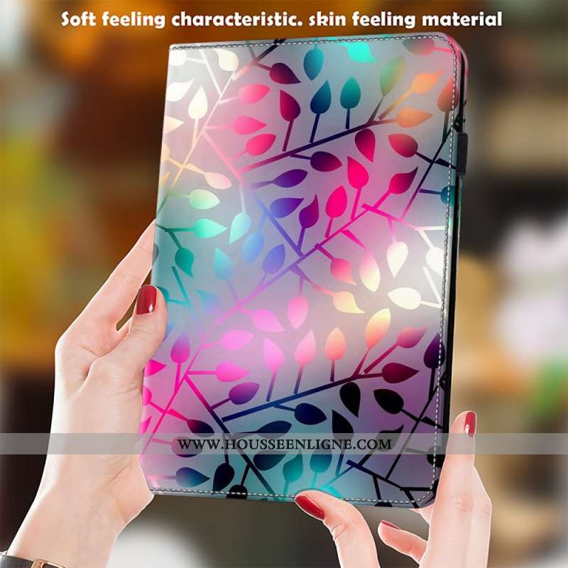 Étui Samsung Galaxy Tab S10 Ultra / S9 Ultra Feuilles d'Érable