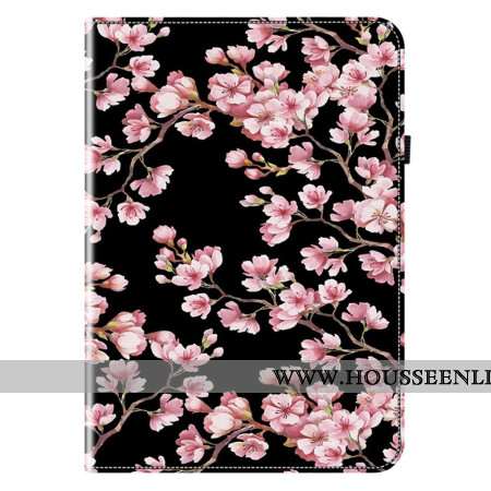 Étui Samsung Galaxy Tab S11 Fleurs de Prunier