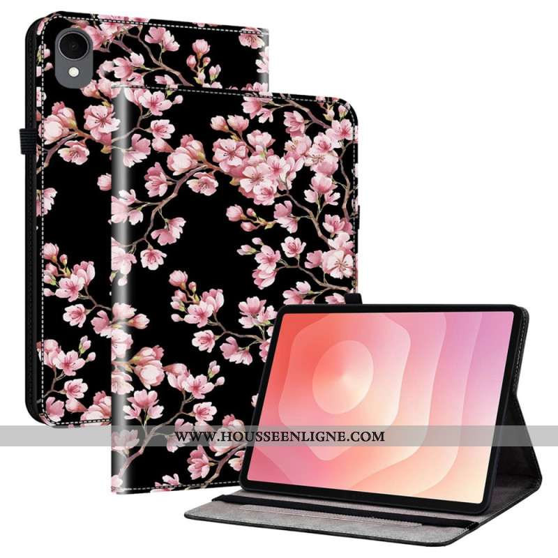 Étui Samsung Galaxy Tab S11 Fleurs de Prunier