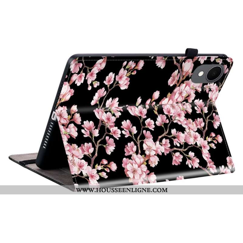 Étui Samsung Galaxy Tab S11 Fleurs de Prunier