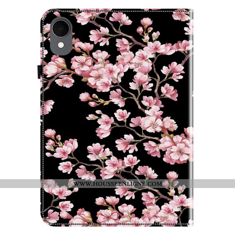 Étui Samsung Galaxy Tab S11 Fleurs de Prunier