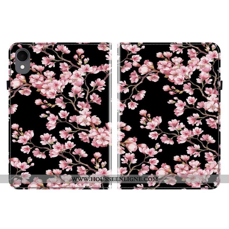 Étui Samsung Galaxy Tab S11 Fleurs de Prunier