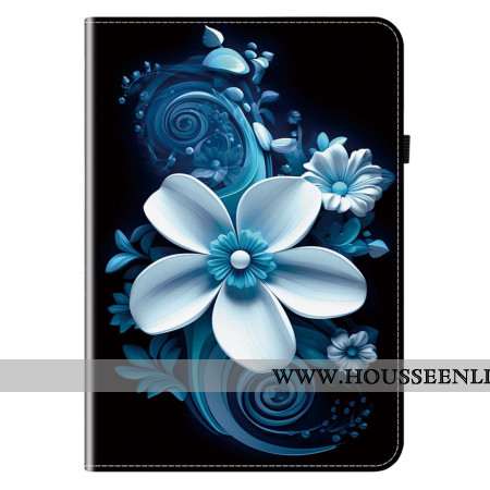 Étui Samsung Galaxy Tab S11 Orchidées Noires