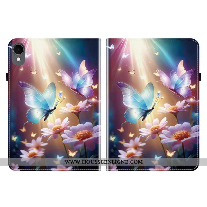 Étui Samsung Galaxy Tab S11 Papillons sous la Lumière