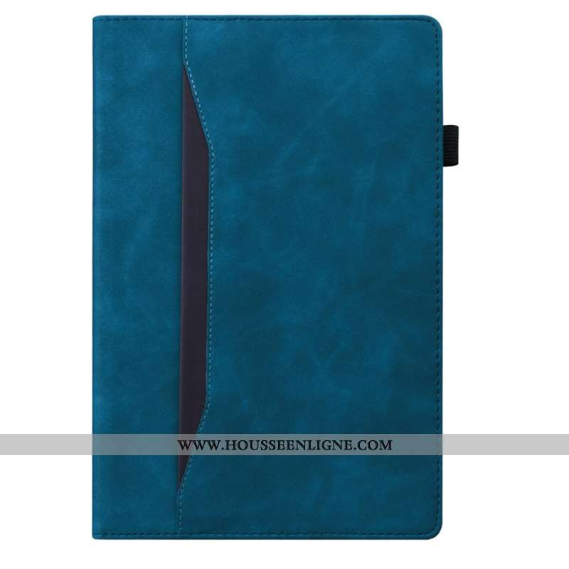 Étui Samsung Galaxy Tab S11 / S10 Lite / S10 FE / S9 / S9 FE / S8 / S7 Porte-Stylet et Pochette Fron