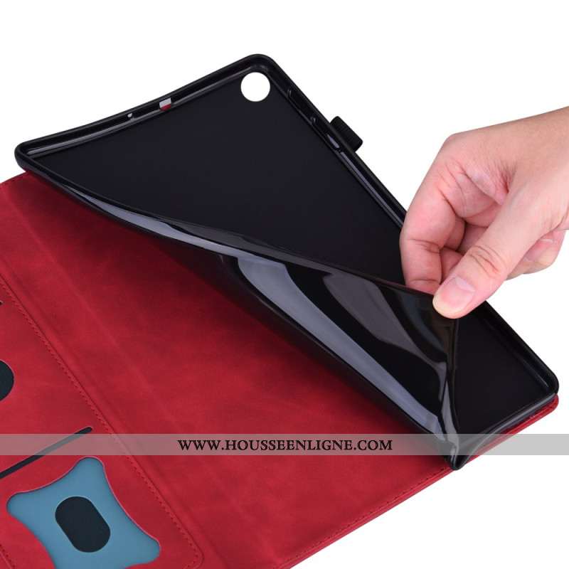 Étui Samsung Galaxy Tab S11 / S10 Lite / S10 FE / S9 / S9 FE / S8 / S7 Porte-Stylet et Pochette Fron
