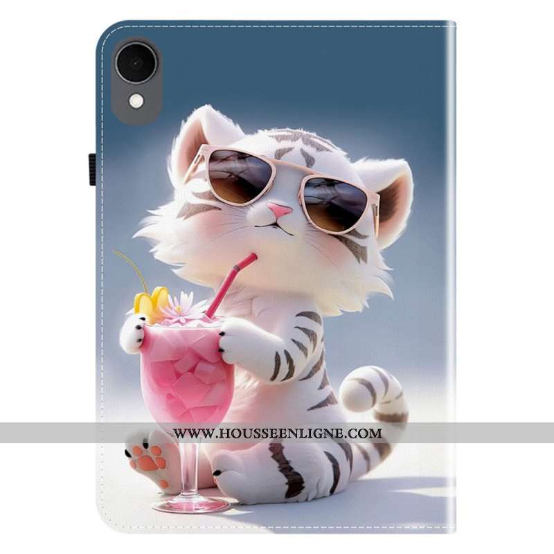 Étui Samsung Galaxy Tab S11 Tigre Cartoon