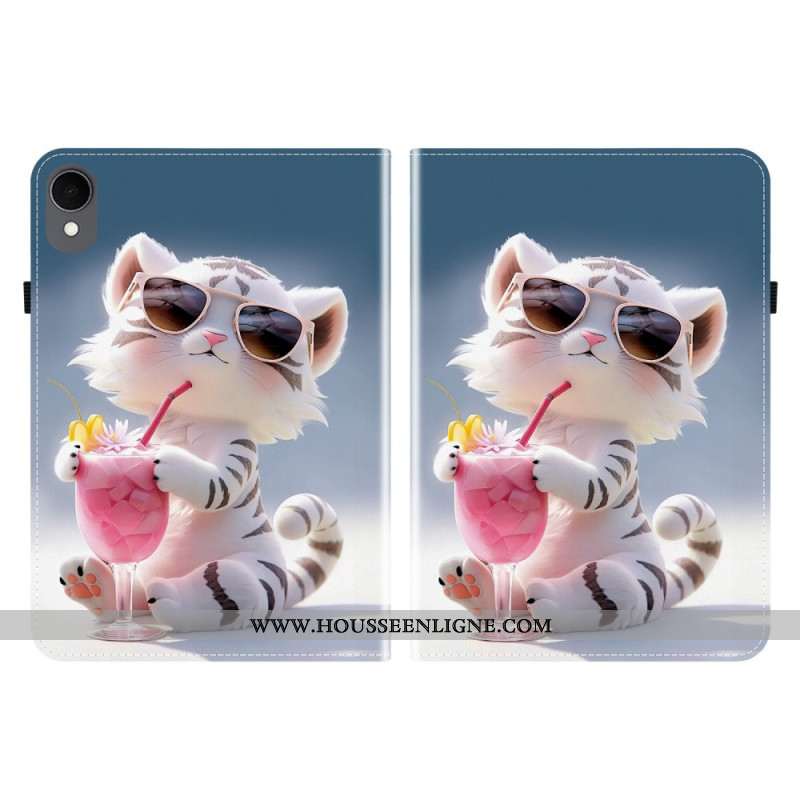 Étui Samsung Galaxy Tab S11 Tigre Cartoon