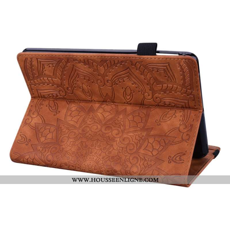 Étui Samsung Galaxy Tab S11 Ultra Effet Daim Mandala