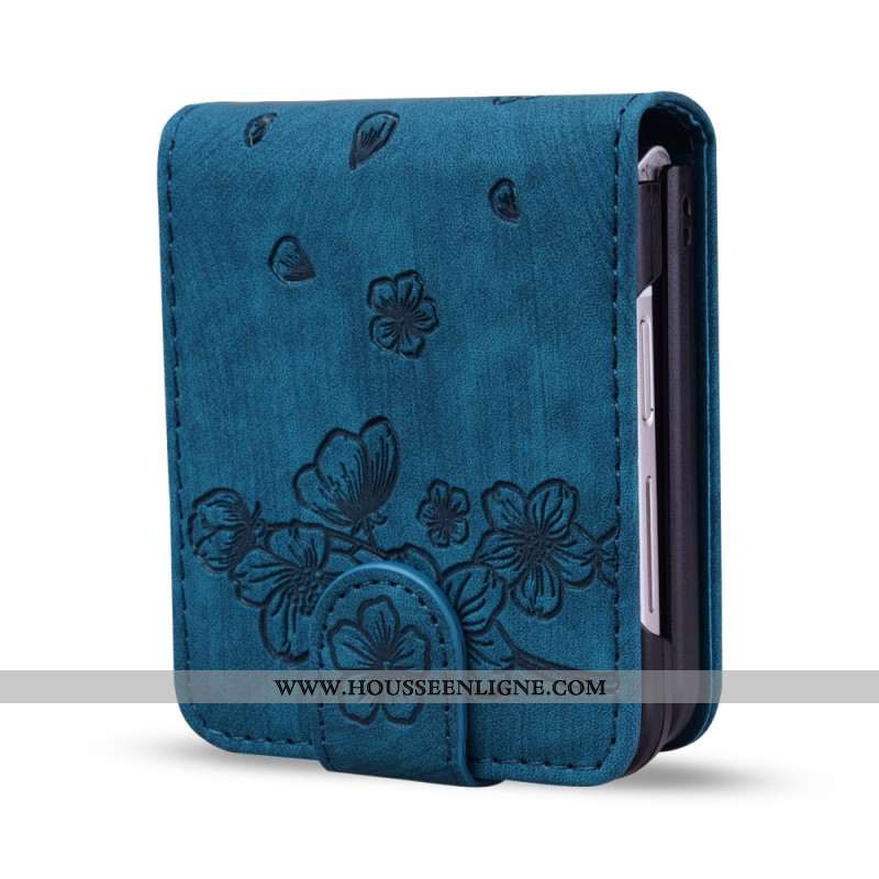 Étui Samsung Galaxy Z Flip 7 FE / Z Flip 6 Porte-Cartes Scène de Chats