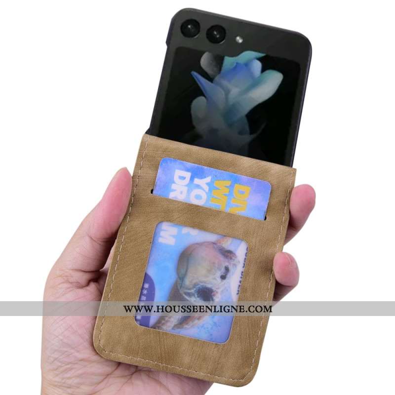 Étui Samsung Galaxy Z Flip 7 FE / Z Flip 6 Porte-Cartes Scène de Chats