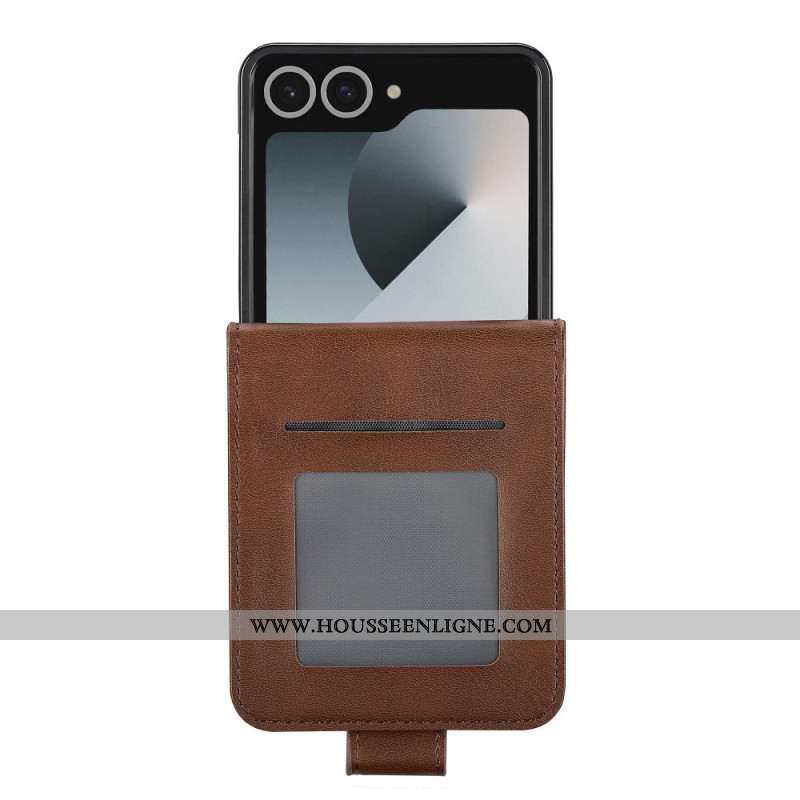 Étui Samsung Galaxy Z Flip 7 Porte-Cartes LC.IMEEKE