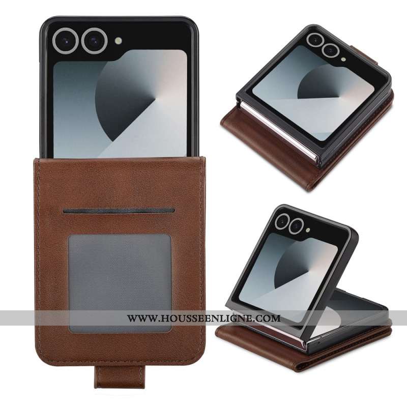 Étui Samsung Galaxy Z Flip 7 Porte-Cartes LC.IMEEKE